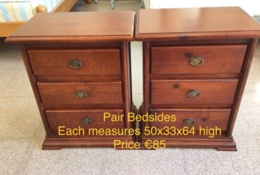 Pair Bedsides