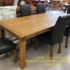 Heavy Oak Table with 6 Chairs