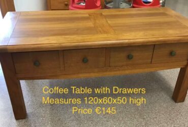 Heavy Oak Coffee Table