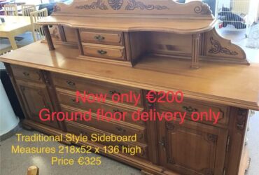 Traditional Style Sideboard (REDUCED)