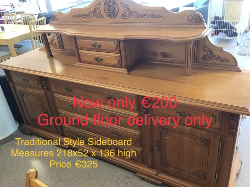 Traditional Style Sideboard (REDUCED)