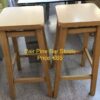 Pair Pine Bar Stools