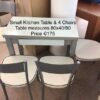 Small Folding Table & 4 Chairs
