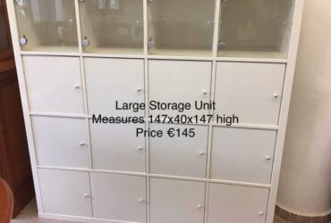 White Storage Unit