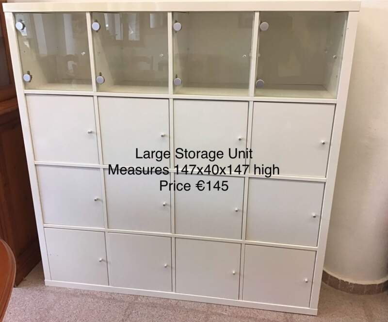 White Storage Unit