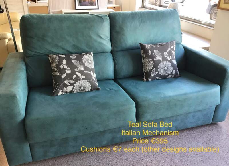 Teal Sofa Bed