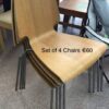 Set of 4 Dining Chairs