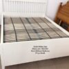 Solid White Bed
