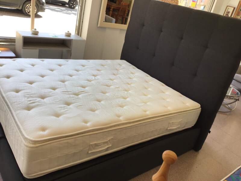 Grey Storage Bed