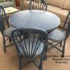 Blue Table & Chairs