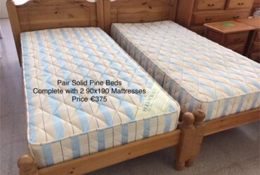 Pair Pine Beds