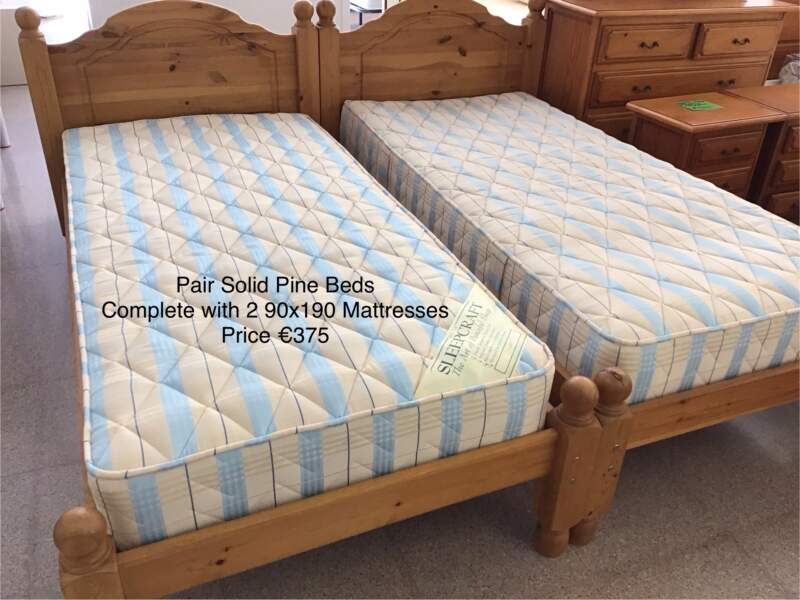Pair Pine Beds