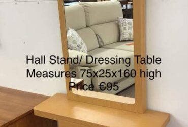 Mirrored Hall Stand
