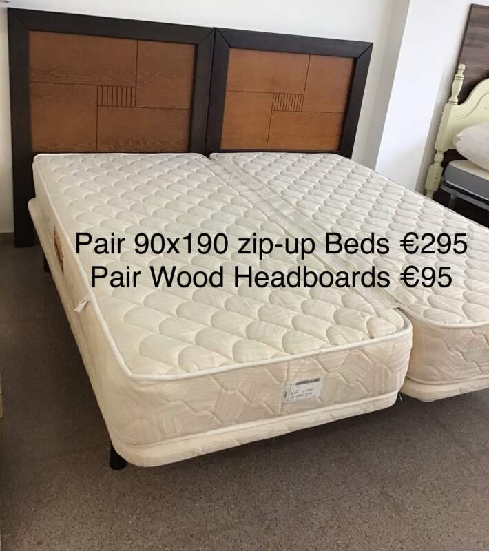 Pair Zip-up Beds