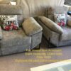 Pair Modern Armchairs