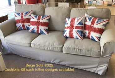 Beige Sofa