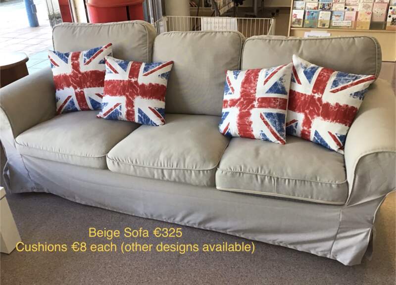 Beige Sofa