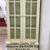 Cream Display Unit