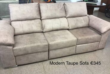 Modern Taupe Sofa
