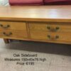 Oak Sideboard