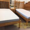 Pair of Oak Single Beds