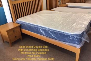 Oak Double Bed Frame