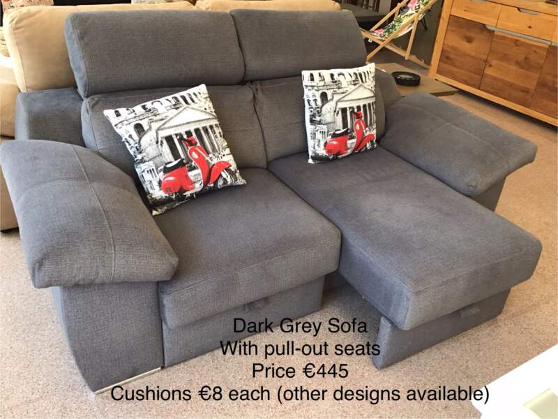 Dark Grey Sofa