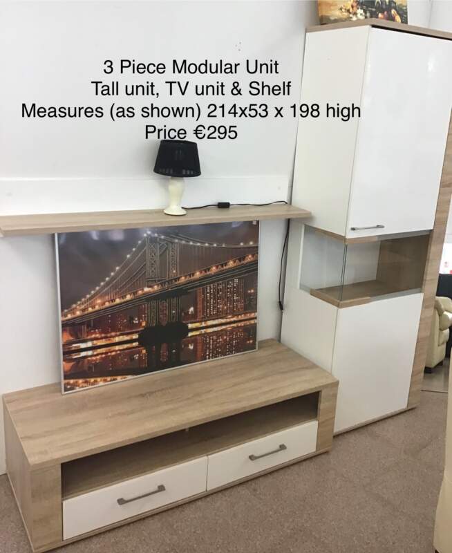 3 Piece Modular Unit