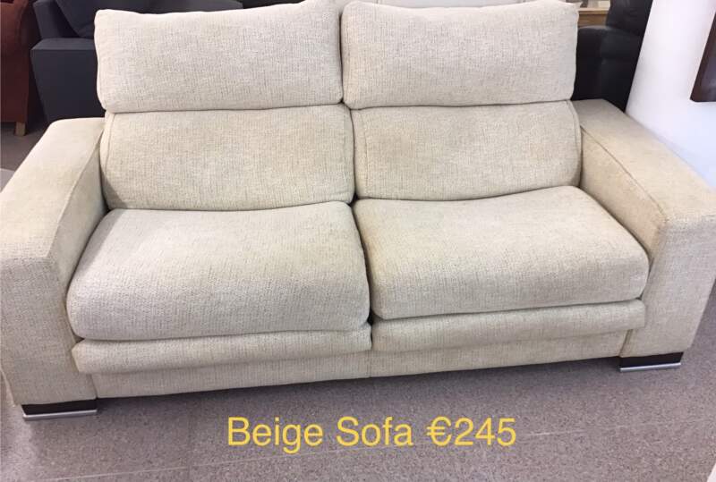 Beige Sofa