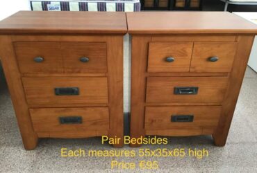Pair Bedsides