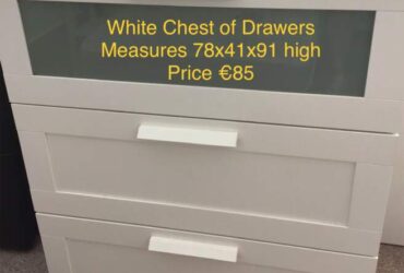 White Chest of Drawers