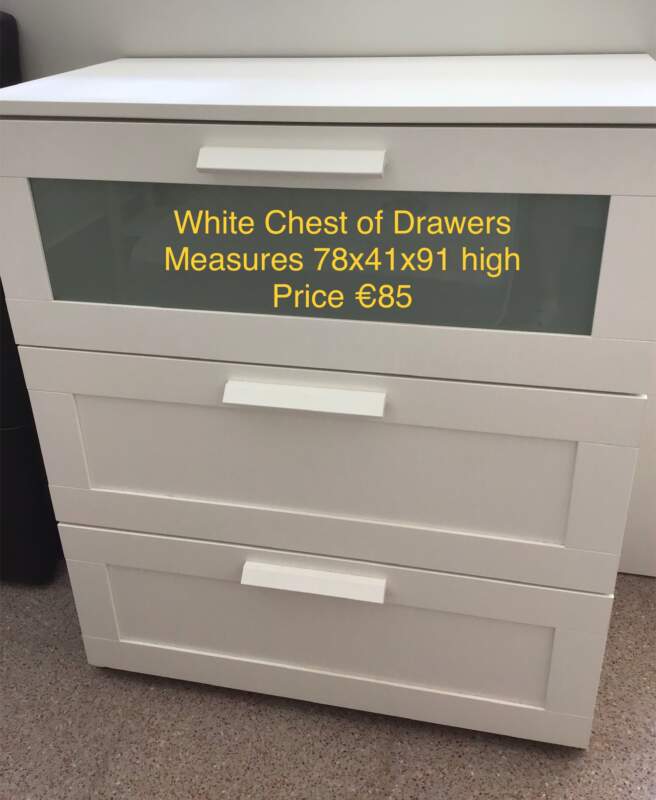 White Chest of Drawers