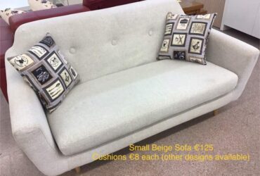 Small Beige Sofa