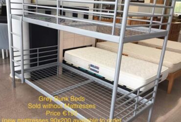 Grey Bunk Beds