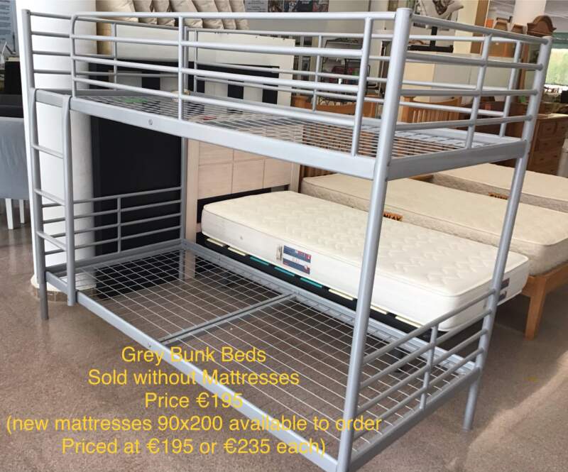 Grey Bunk Beds