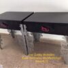 Pair of modern bedsides