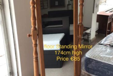 Floor standing mirror