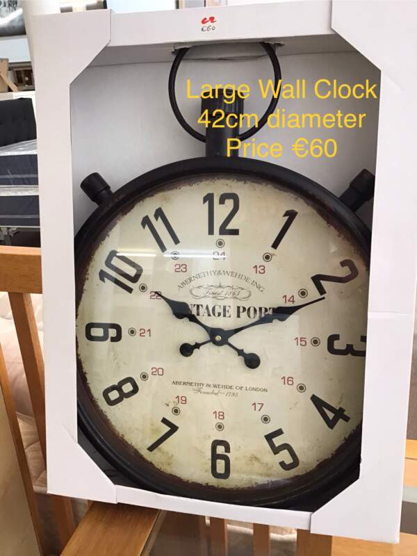 Large Wall Clock