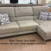 Grey Chaise Sofa
