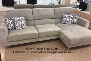 Grey Chaise Sofa