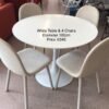 Round Table & 4 Chairs