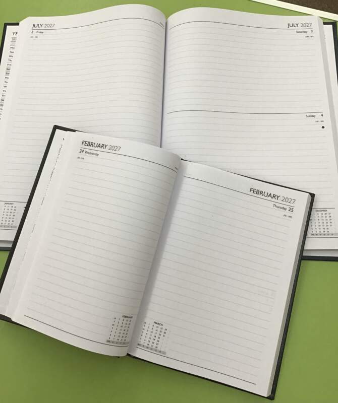 2027 Desk Diaries