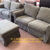 Pair Sage Green Sofas