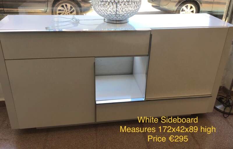 Modern White Sideboard
