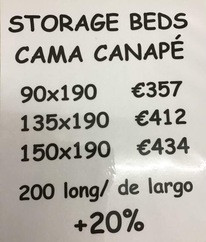 Brand New Storage Beds