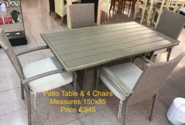 Patio Table & Chairs