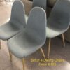 Set of 4 Dining Chairs